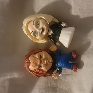 Chucky and his bride little action figure
